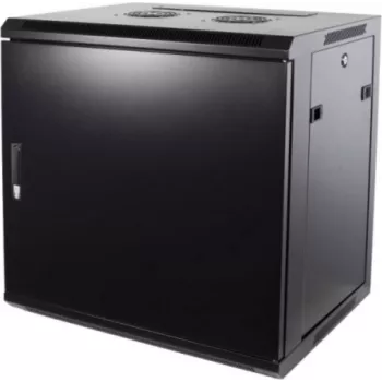 DSIT DS6409M 9U väggmonterat serverskåp 600x450x500 mm med metalldörr