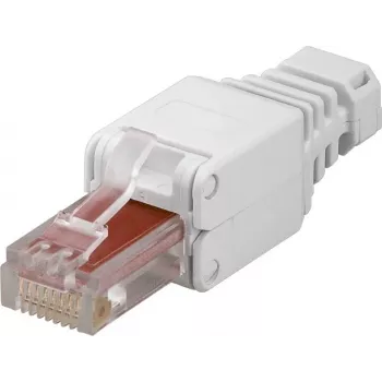 DSIT DANICOM UTP CAT5e verktygsfri RJ45-kontakt för flertrådig och massiv ledare