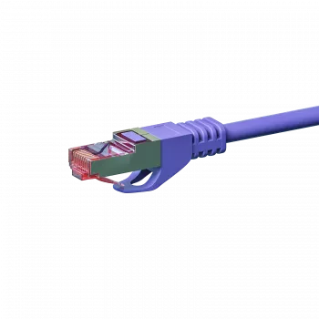 DSIT CAT 6 S/FTP LSOH nätverkskabel, 50 m, violett