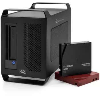 OWC Archive Pro LTO-8 Thunderbolt 3 bandstation – 12 TB nativt / 30 TB komprimerat