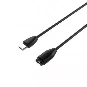 FIXED USB-C till Garmin laddningskabel 2 m svart - Forerunner Fenix Venu Vivoactive Instinct