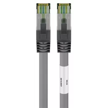 DSIT RJ45 nätverkskabel S/FTP PiMF CAT 8 kabel grå 0,25 m