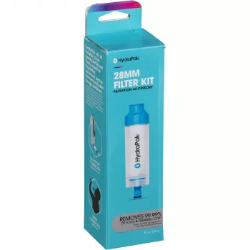 HydraPak 28 mm PNP inline-filter – hollow fiber-vattenfilter för flaskor och vätskeblåsor