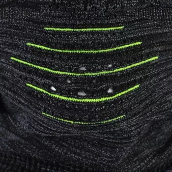 BUFF DryFlx Pro rånarluva – svart, sömlös 4-vägsstretch, termisk, reflekterande