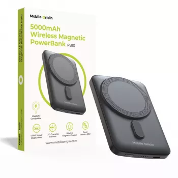 Mobile Origin magnetisk powerbank 5000mAh PB10