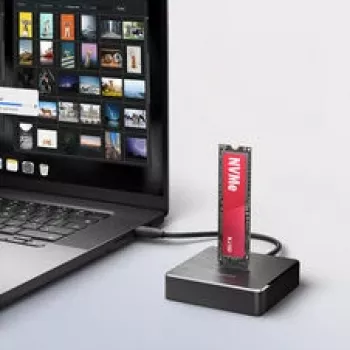 AXAGON ADSA-M2C11 USB-C 10Gbps dockningsstation för en M.2-NVMe- eller SATA-SSD
