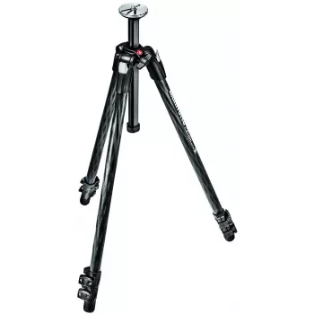 Manfrotto MT290XTC3 kolfiberstativben - 3 sektioner, flip-locks, 5 kg nyttolast