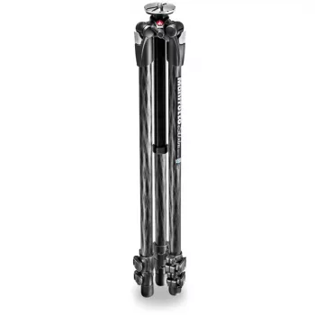 Manfrotto MT290XTC3 kolfiberstativben - 3 sektioner, flip-locks, 5 kg nyttolast