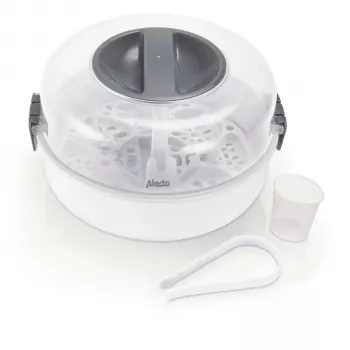 Alecto BW-04 Microwave Bottle Sterilizer White