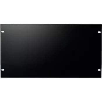 DS-IT 19 inch rackblindpanel 6U svart stål (DS-Blind6)
