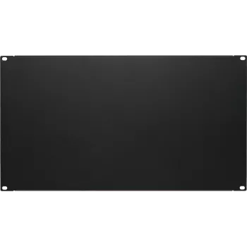 DS-IT 19 inch rackblindpanel 6U svart stål (DS-Blind6)