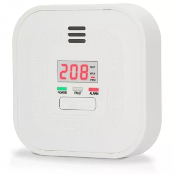Alecto COA4010 Carbon Monoxide Detector with LCD Display
