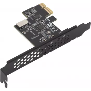 GEMBIRD UPC-U3 PCI Express USB 3.2 Gen 1-kort, 2x Type-A, SATA-strömförsörjning, ASMedia-kretsuppsättning