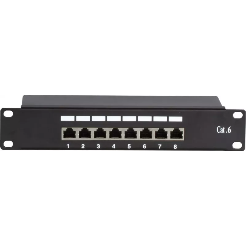 DSIT DS-10Patch6-8FTP 10 inch 8-portars FTP CAT6-patchpanel