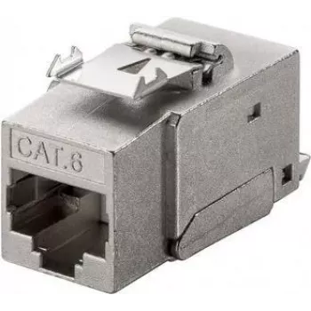 DS-IT CAT6 STP keystone-jack verktygsfri RJ45-modul