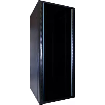 DSIT 47U 19 inch serverrack med glasdörr 600x800x2260 mm svart
