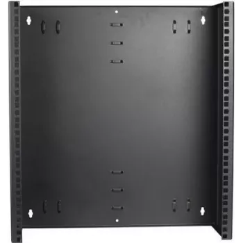 DSIT 12U 19 inch väggmonterad rackram, fast, 180 mm djup, svart (DS-WMB12-S)