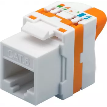 DS-IT CAT6 UTP keystonejack verktygsfri twist (DS-KC-UTP6-TL-T)