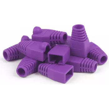 DSIT DANICOM RJ45 dragavlastningshylsa lila 10-pack