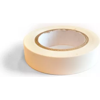 DSIT vit PVC-isoleringstejp 19mm x 10m (DC-Tape-White)