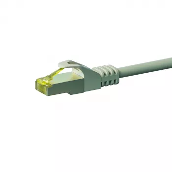 DSIT Cat.7 S/FTP PiMF RJ45 nätverkspatchkabel, 2 m, grå