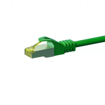 DSIT Cat.7 S/FTP (PiMF) RJ45 nätverkskabel, grön, 20 m