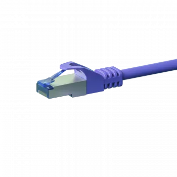 DSIT CAT 6a S/FTP LSOH nätverkspatchkabel, 20 m, violett
