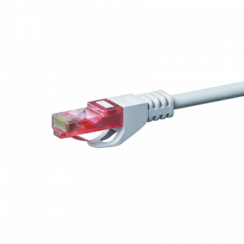 DSIT DC-62-300 CAT6 U/UTP nätverkskabel, 30 m, vit, 100 % koppar