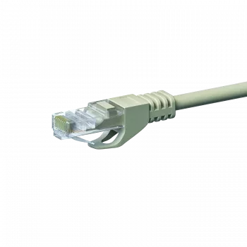 DSIT CAT 5e U/UTP nätverkspatchkabel, 0,25 m, grå, CCA, RJ45