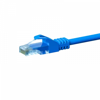 DSIT CAT 5e U/UTP nätverkspatchkabel, 5 m, blå, CCA, RJ45 (DC-C54-050)