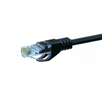 DSIT CAT 5e U/UTP nätverkskabel 20 m svart CCA (DC-C50-200)