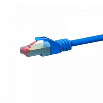DSIT DC-S64-010 CAT6 S/FTP LSOH nätverkskabel, 1 m, blå