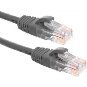 DSIT CAT6a Ethernet-patchkabel U/UTP 100 % koppar 2 m grå