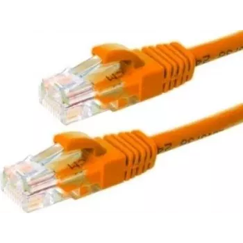 DSIT CAT6 nätverkskabel 100 % koppar – U/UTP – 2 meter – orange (DC-66-020)