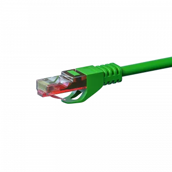 DSIT CAT6 U/UTP nätverks-patchkabel, 3 m, grön, 100 % koppar (DC-63-030)