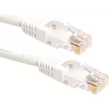 DSIT CAT6a nätverkskabel 100 % koppar – U/UTP – 15 meter – vit (DC-U6A2-150)