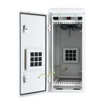 DSIT DS5606WP 6U 19 inch utomhusväggskåp serverskåp IP55, vertikalt, ljusgrå