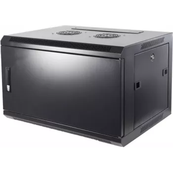 DSIT 4U väggmonterat serverskåp med metalldörr 600x450x280mm