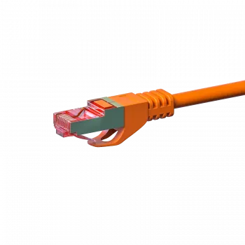 DSIT CAT 6 S/FTP LSOH nätverks-patchkabel, 1 m, orange