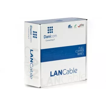 DSIT DANICOM CAT6A U/UTP 50 m flexibel PVC (Fca) nätverksinstallationskabel