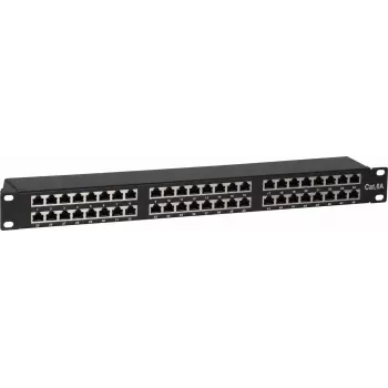 DSIT 19 inch CAT 6a STP patchpanel - 48 portar (DS-Patch6a-48STP)