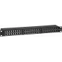 DSIT 19 inch CAT 6a STP patchpanel - 48 portar (DS-Patch6a-48STP)