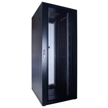 DSIT 19 inch serverrack med perforerad frontdörr 600 x 800 - 42U svart