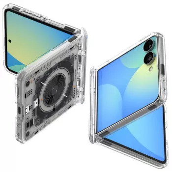 SPIGEN Ultra Hybrid Pro MagSafe-skal för Samsung Galaxy Z Flip8 Neo One – transparent