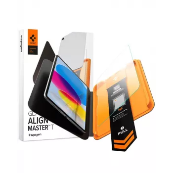 Spigen AlignMaster Glass.tR härdat glas skärmskydd för iPad 10,9 inch (10:e generationen 2022) och iPad 11 inch (11:e generationen 2025) - transparent