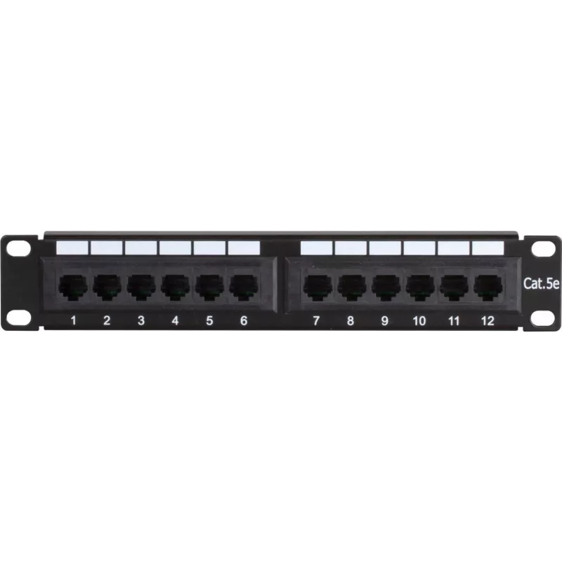 DSIT DS-10Patch5-12UTP 10 inch 12-portars UTP CAT 5e patchpanel
