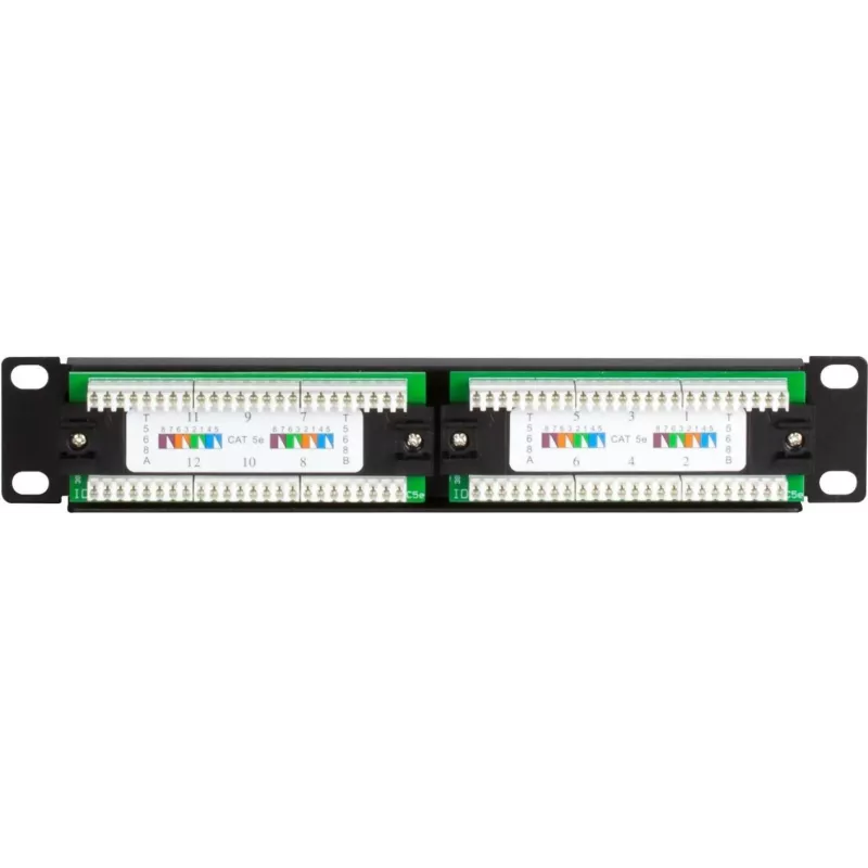 DSIT DS-10Patch5-12UTP 10 inch 12-portars UTP CAT 5e patchpanel