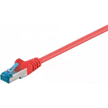 DSIT CAT 6a S/FTP LSOH Ethernet-patchkabel, 2 m, röd