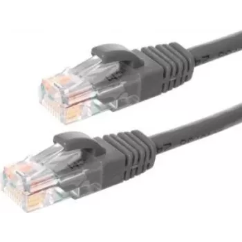 DSIT CAT6 Ethernet-patchkabel U/UTP 0,25 m grå 100 % koppar DC-61-002