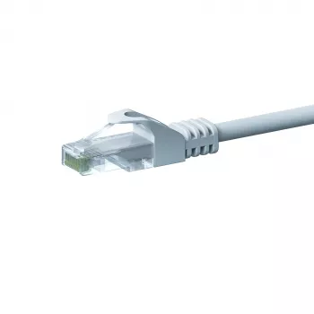 DSIT CAT5e nätverkskabel, U/UTP, 30 m, vit, 100 % koppar (DC-52-300)